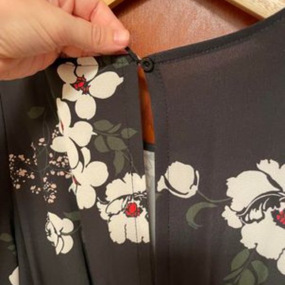 Worn Once, Boohoo Floral Angel Sleeve Jumpsuit - Picture 10 of 10